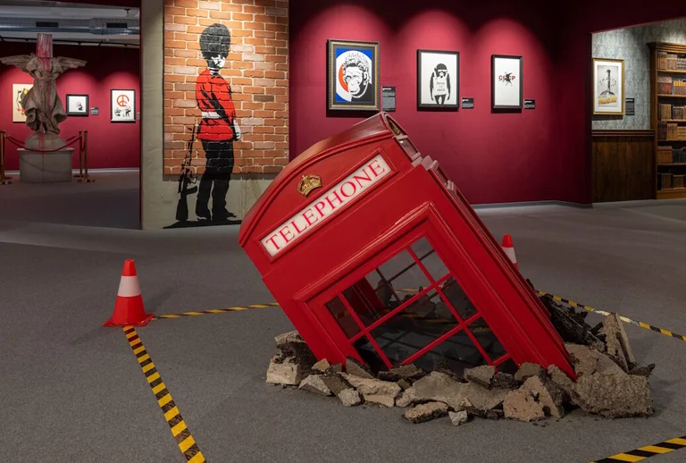Banksy-Ausstellung in Dresden: Kunst bis 4. Oktober